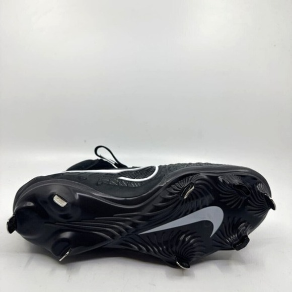 Nike Mens Alpha Huarache Nxt Baseball Shoes Black DJ6517-010 Mid Top‎ 7M New main image 7